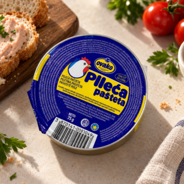 Pasteta pileca, Ovako 100g
