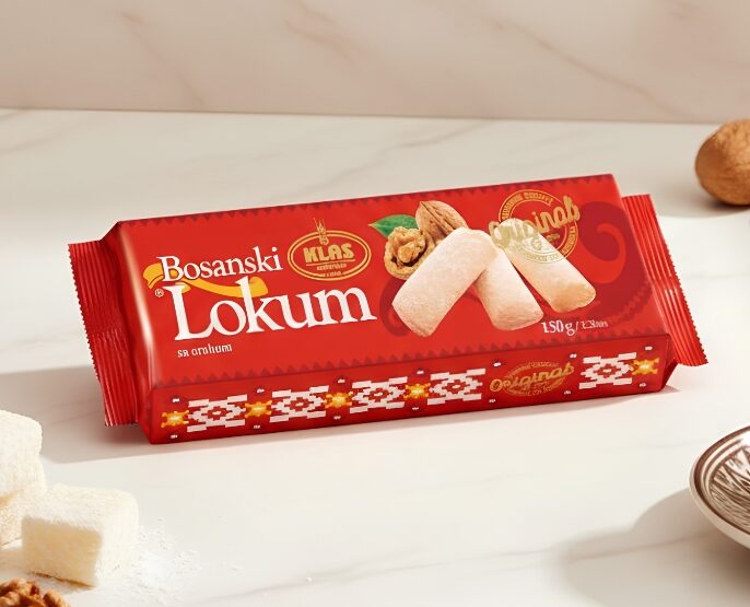 Bosanski Lokum sa orahom, 150g