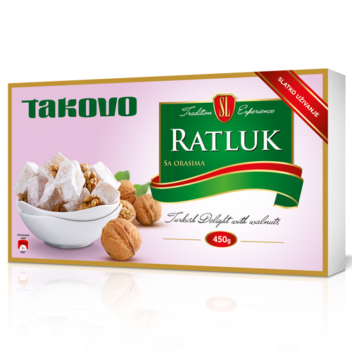 Ratluk sa orasima, Takovo 450g