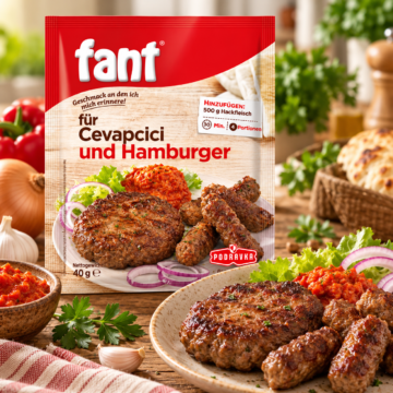 fant für Cevapcici und Pleskavice, 40g