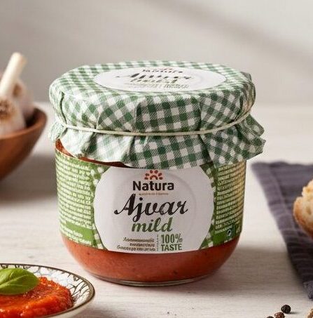 Natura Ajvar mild, 370g