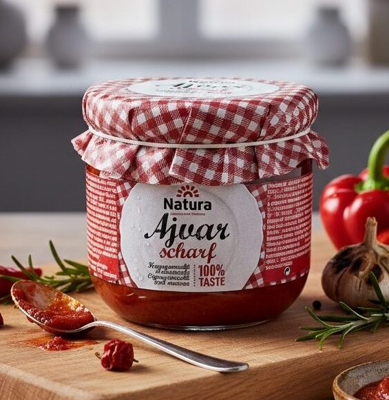 Natura Ajvar scharf 370g