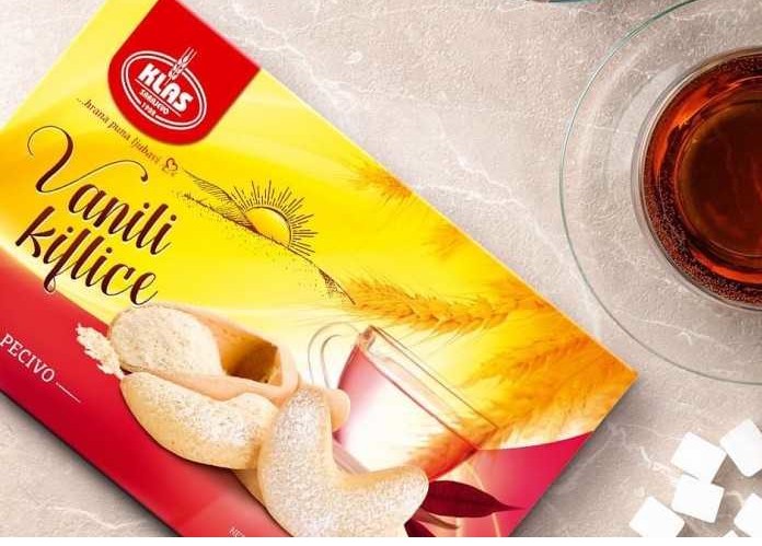 Vanili kiflice, 220g, Klas – Bild 2