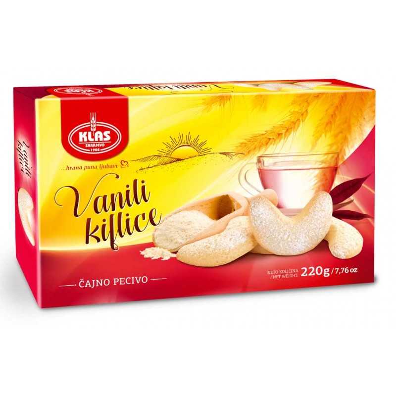 Vanili kiflice, 220g, Klas
