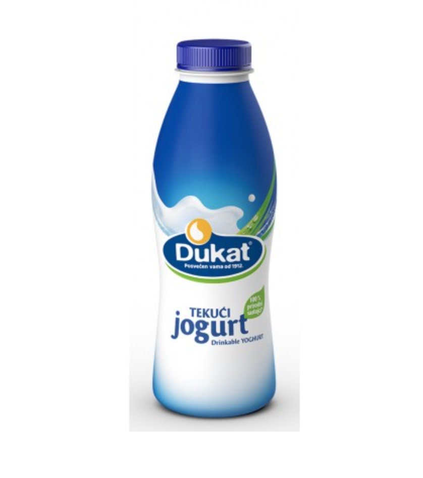 Tekuci Jogurt, Flasche, Dukat 500g MHD 14.07.2026