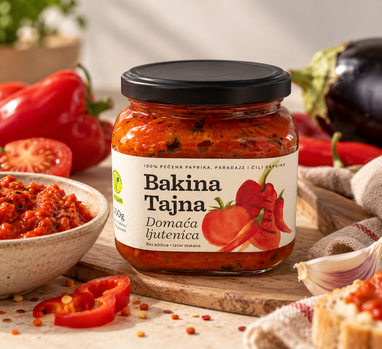 Domaca Ljutenica, Bakina Tajna 550g