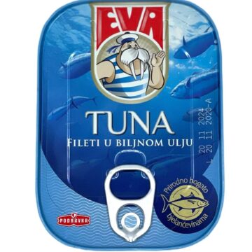 Tuna Fileti u biljnom ulju, Podravka 115g