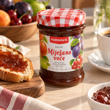 Mijesano voce Dzem, Podravka 360g