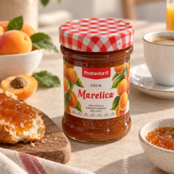 Marelica Dzem, 360g Podravka