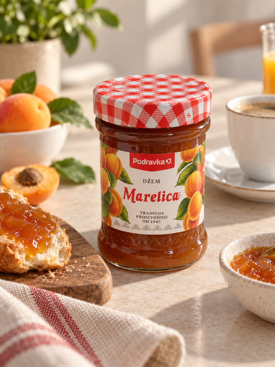 Marelica Dzem, 360g Podravka