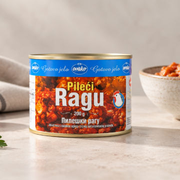 Pileci RAGU, Ovako 200g