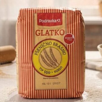 GLATKO psenicno brasno, Podravka 1000g