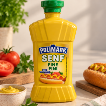 Senf fini, Polimark 500ml