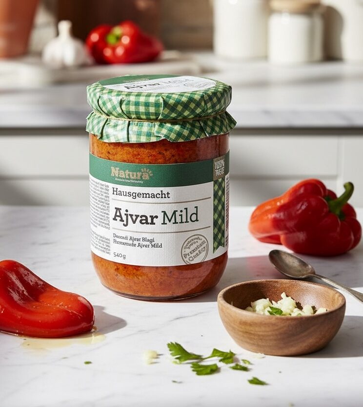 Ajvar Mild, 540g Natura