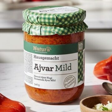 Ajvar Mild, 540g Natura