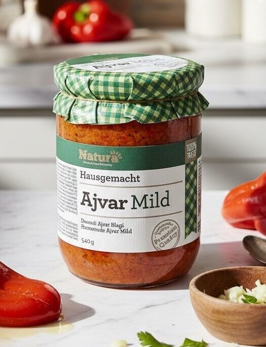 Ajvar Mild, 540g Natura