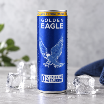 0 % Caffeine Taurine Golden EAGLE, plavi 250ml