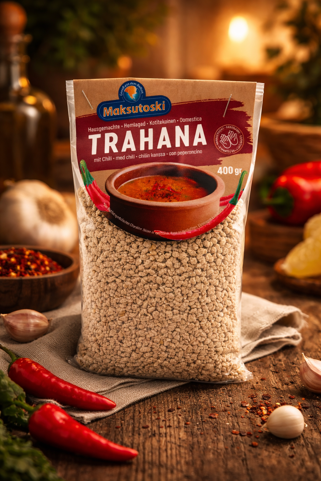 Domaca Tarhana Chili , Maksutoski, 400g