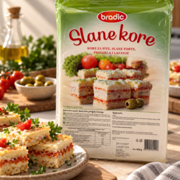 Slane Kore, Bradic 430g