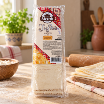 Jufka za pitu, Merak 500g
