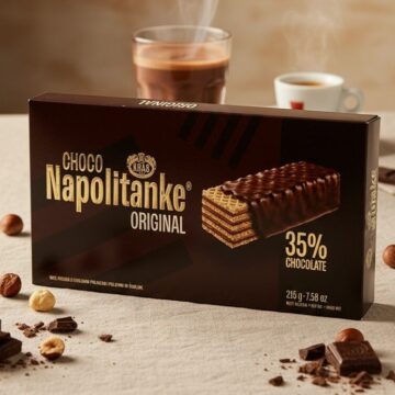 CHOCO Napolitanke Kras, 215g