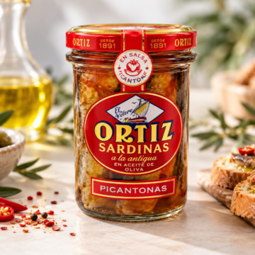 Sardinas a la antigua, 190g, Ortiz