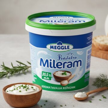Mileram zeleni, 850g 20,5%, MHD 28.06.2026