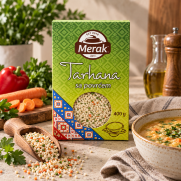 Tarhana sa povrcem, Merak 400g