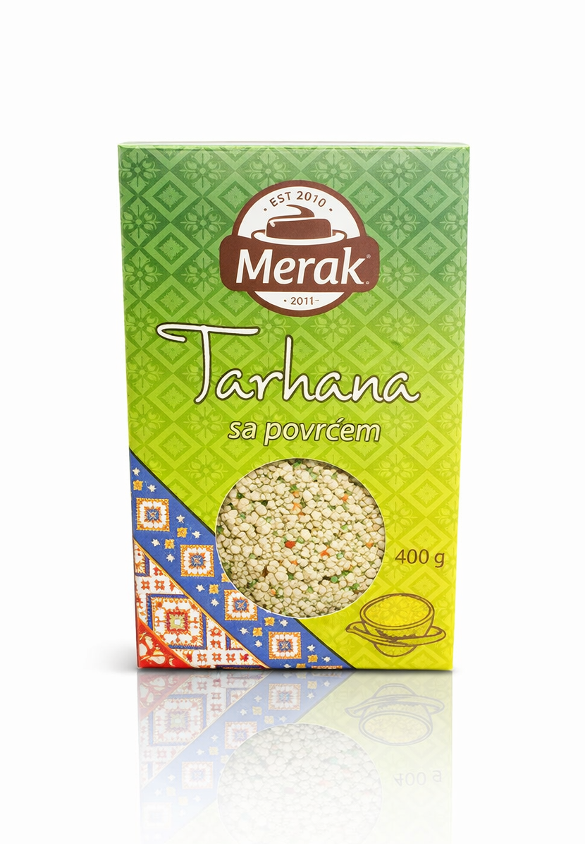 Tarhana sa povrcem, Merak 400g