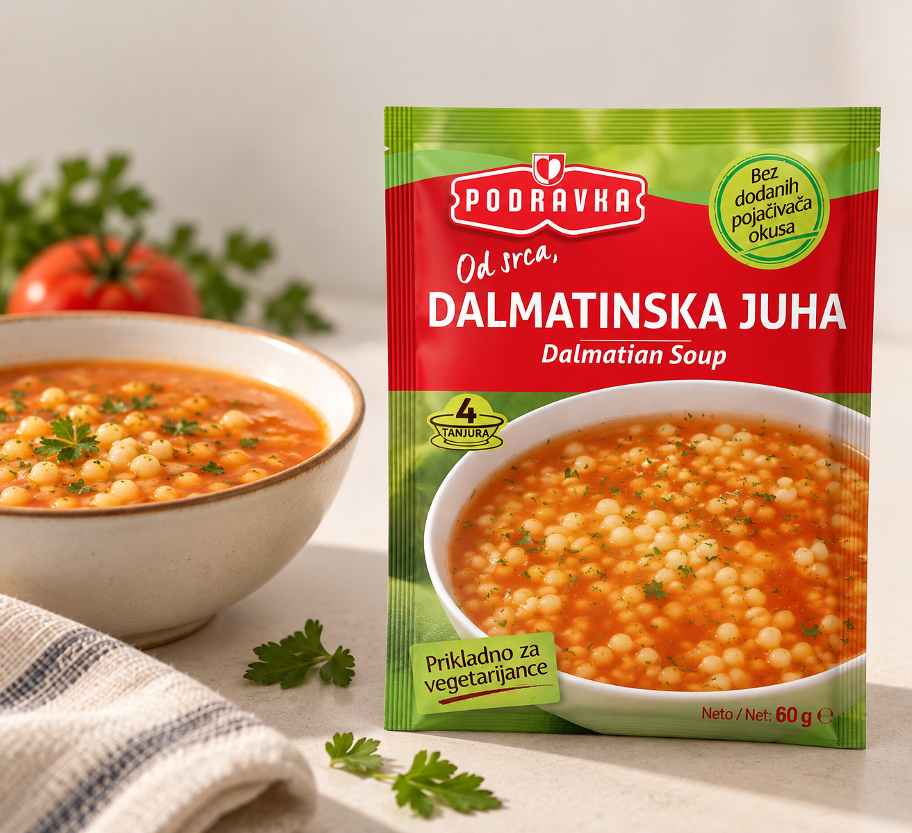 Dalmatinska Juha, Podravka 60g