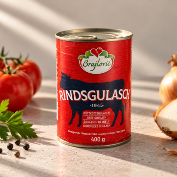 Rindsgulasch, Brajlovic 400g