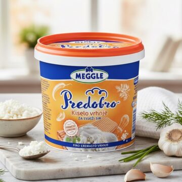 Predobro 850g kiselo vrhnje za svjezi sir 20,5%, Meggle MHD 29.07.2026