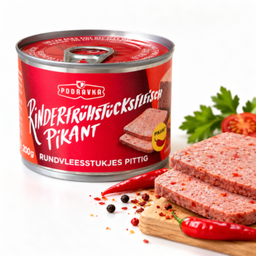 Rinderfrühstücksfleisch PIKANT, Podravka 200g