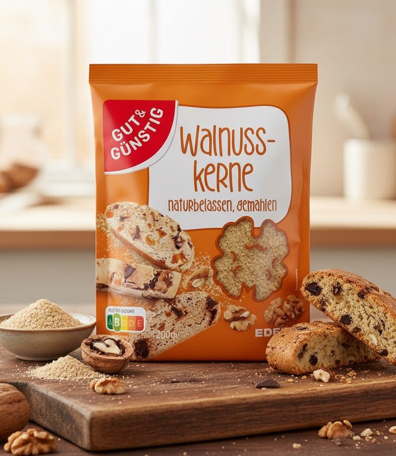 Walnusskerne naturbelassen, gemahlen, 200g