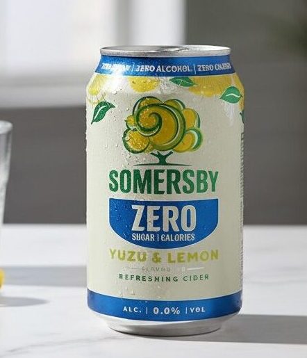 Somersby Zero Yuzu & Lemon alkoholfrei 0,33 l