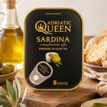 Adriatic Queen Sardina u maslinovom ulju 73,5 g