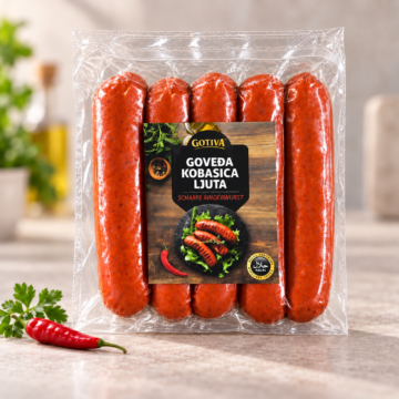 Govedja kobasica ljuta, Gotiva 500g
