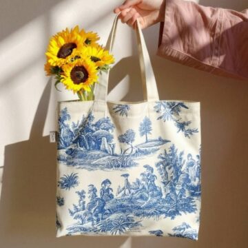 Shoppertasche to go, Urban Home (5586 PlavoBijela)