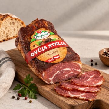 Geräuchertes Schaffleisch - ovcija stelja, ca. 270g Brajlovic