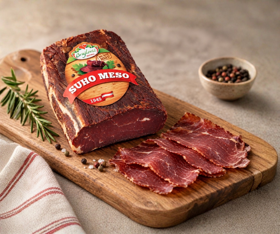 Rinderrauchfleisch, Brajlovic 320-350g