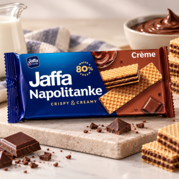 Jaffa Napolitanke Crispy & Creamy 187g