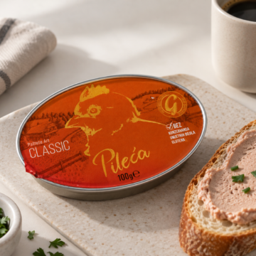 Pileca pasteta, classic 100g