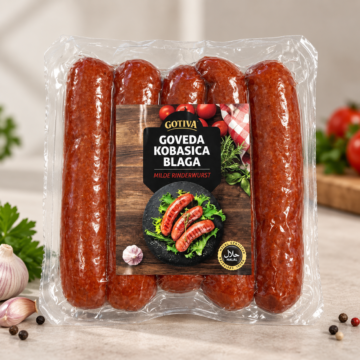 Govedja kobasica blaga 500g Gotiva