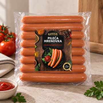 Pileca hrenovka, Gotiva 475g