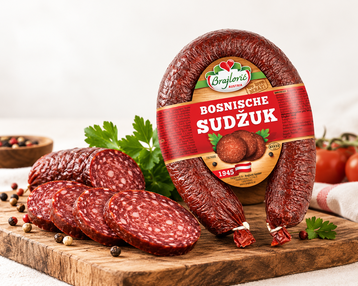Bosnische Bosanski Sudzuk Brajlović, ca. 400g