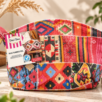 Kulturbeutel, Urban Home / Boho Muster