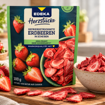 EDEKA Herzstücke – Gefriergetrocknete Erdbeeren 100g