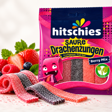 Saure Drachenzungen berry mix 125 g