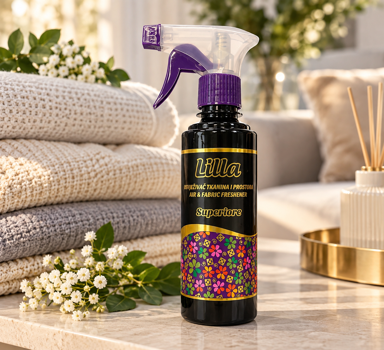 Lilla Superiore Textil- & Raumauffrischer 250 ml