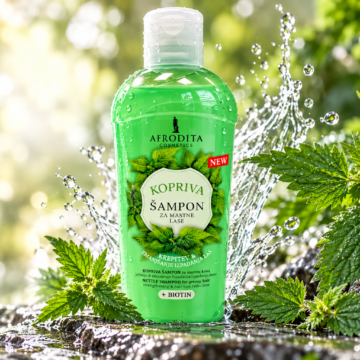 Afrodita, Kopriva sampon za masnu kosu 1L + Biotin